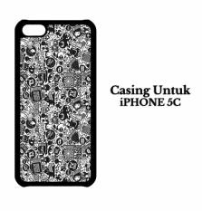 Casing IPHONE 5C art pop art concept Hardcase Custom Case Cover