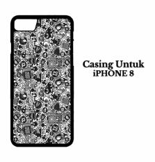 Casing IPHONE 8 art pop art concept Hardcase Custom Case Cover