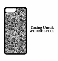 Casing IPHONE 8 PLUS art pop art concept Hardcase Custom Case Cover