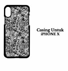 Casing IPHONE X art pop art concept Hardcase Custom Case Cover
