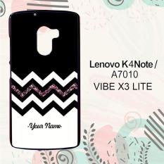 Casing Lenovo K4 Note | A7010 | Vibe X3 Lite Custom Hardcase HP Chevron Name L0121