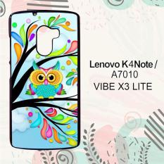 Casing Lenovo K4 Note | A7010 | Vibe X3 Lite Custom Hardcase HP Owl Blue Wallpaper L0231