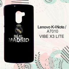 Casing Lenovo K4 Note | A7010 | Vibe X3 Lite Custom Hardcase HP Real Madrid Simple L0243