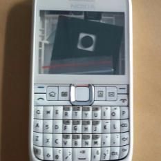 Casing Nokia E63 Fullset + Tulang Tengah / Tulangan / Rangka + Tombol / Keypad + Depan + Belakang / Tutup Baterai / Batre / Housing E 63 Full Set / Kesing /Kasing Cover Case Chasing Chassing Cassing
