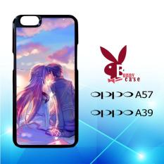 Casing OPPO A57 & OPPO A39 Custom Hardcase HP Anime Asuna Yuuki Kirito Sinon SAO O0912