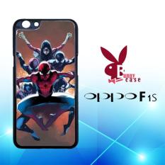 Casing OPPO F1s Custom Hardcase HP Amazing Spiderman And Friend L1337