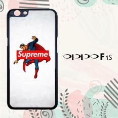 Casing OPPO F1S Custom Hardcase HP Supreme Trend Superman Hero Logo L2006