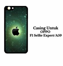 Casing OPPO F1S SELFIE EXPERT Apple LOGO iPhone Hardcase Custom Case Cover