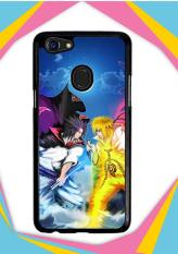 Casing OPPO F5 Custom Hardcase sasuke uchiha vs naruto paintingart Z0685 Case Cover