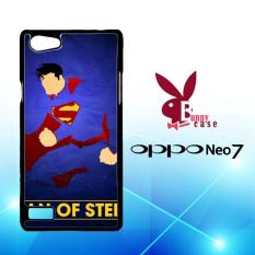 Casing OPPO Neo 7 Custom Hardcase HP Comic Book Nerdgasms Superman Hero L1399