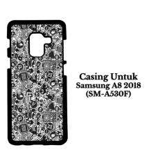 Casing SAMSUNG A8 2018 art pop art concept Hardcase Custom Cover