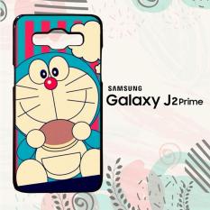 Casing Samsung Galaxxy J2 Prime Custom Hardcase HP Doraemon With Dorayaki L0137