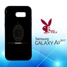 Casing Samsung Galaxy A5 2017 Custom Hardcase HP Ac Milan Logo Dark O1023