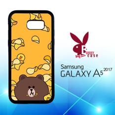 Casing Samsung Galaxy A5 2017 Custom Hardcase HP Brown Line Icon G0151