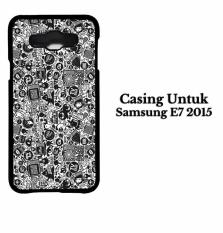 Casing SAMSUNG GALAXY E7 art pop art concept Hardcase Custom Case Cover
