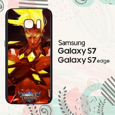 Casing Samsung Galaxy S7 & S7 Edge Custom Hardcase HP Mobile Legends Character L0096