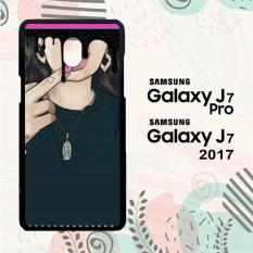 Casing Samsung J7 Pro | J7 2017 Custom Hardcase HP Dope Wallpaper L0346