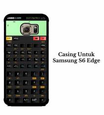 Casing SAMSUNG S6 EDGE kalkulator fix Hardcase Custom Cover