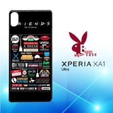 Casing Sony Xperia XA1 Ultra Custom Hardcase HP Friends TV Show Poster E0397