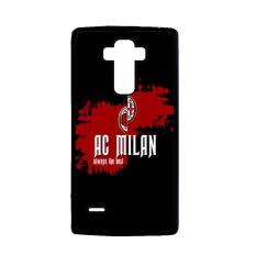 Casing Untuk LG G4 Ac Milan line Flag E1748