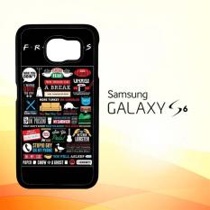 Casing Untuk Samsung Galaxy S6 Friends TV Show Poster E0397