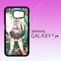 Casing Untuk Samsung Galaxy S6 Hatsune Miku Aqua X1445
