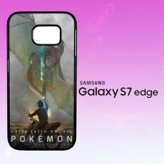 Casing Untuk Samsung Galaxy S7 Edge Fan Made Pokemon GO X4645