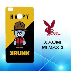 Casing Xiaomi Mi Max 2 Custom Hardcase HP Krunk bear X IKON W5230