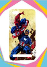 Casing Xiaomi Redmi 5A Custom Hardcase captain america vs spiderman Z0492 Case Cover
