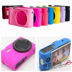 Casio ZR3500 3600 Kamera Warna-warni Kasus Kulit ZR3500 Casing Silikon Kit-Intl