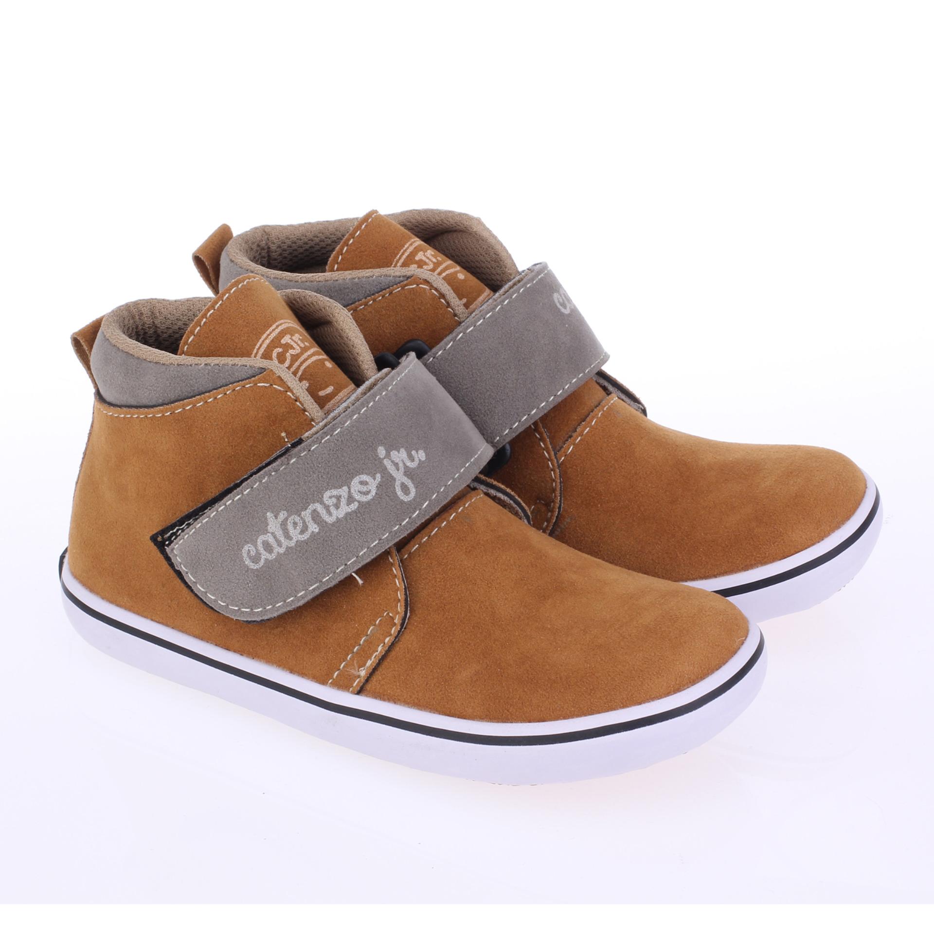 Catenzo Junior - Sepatu Boot Anak Laki Laki - Coklat