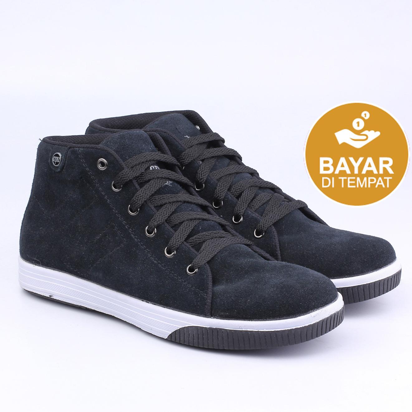 Catenzo Sepatu Kets Casual Sneaker High Cut - Kulit Asli