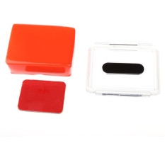 Catwalk Pelindung Lensa Kamera Kover Tutup Rumah Tutup Kotak Untuk GoPro HD HERO 3 + 4 (Hitam)-Intl
