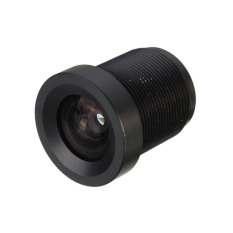 Lensa untuk Kamera CCTV Papan Tetap 0.85 Cm CCD Keamanan Hitam 3.6 Mm