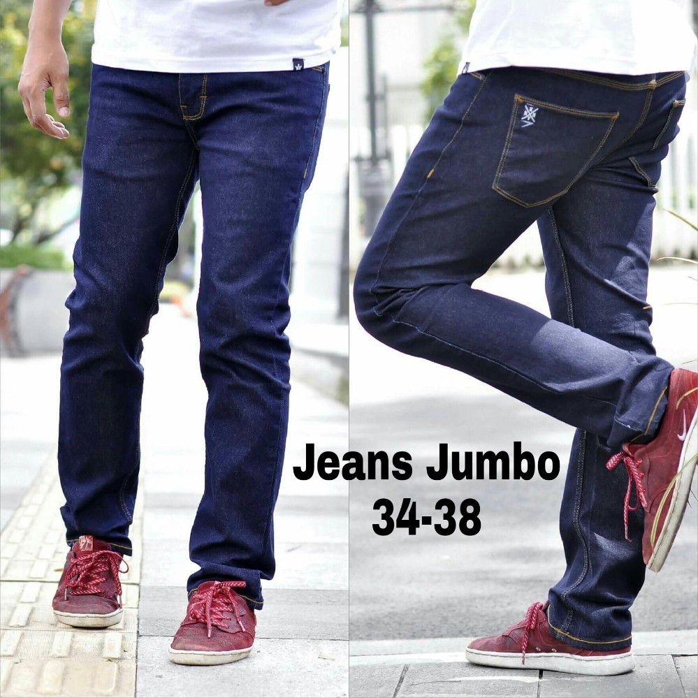 Celana jeans pria / jeans jumbo pria / jeans big size pria