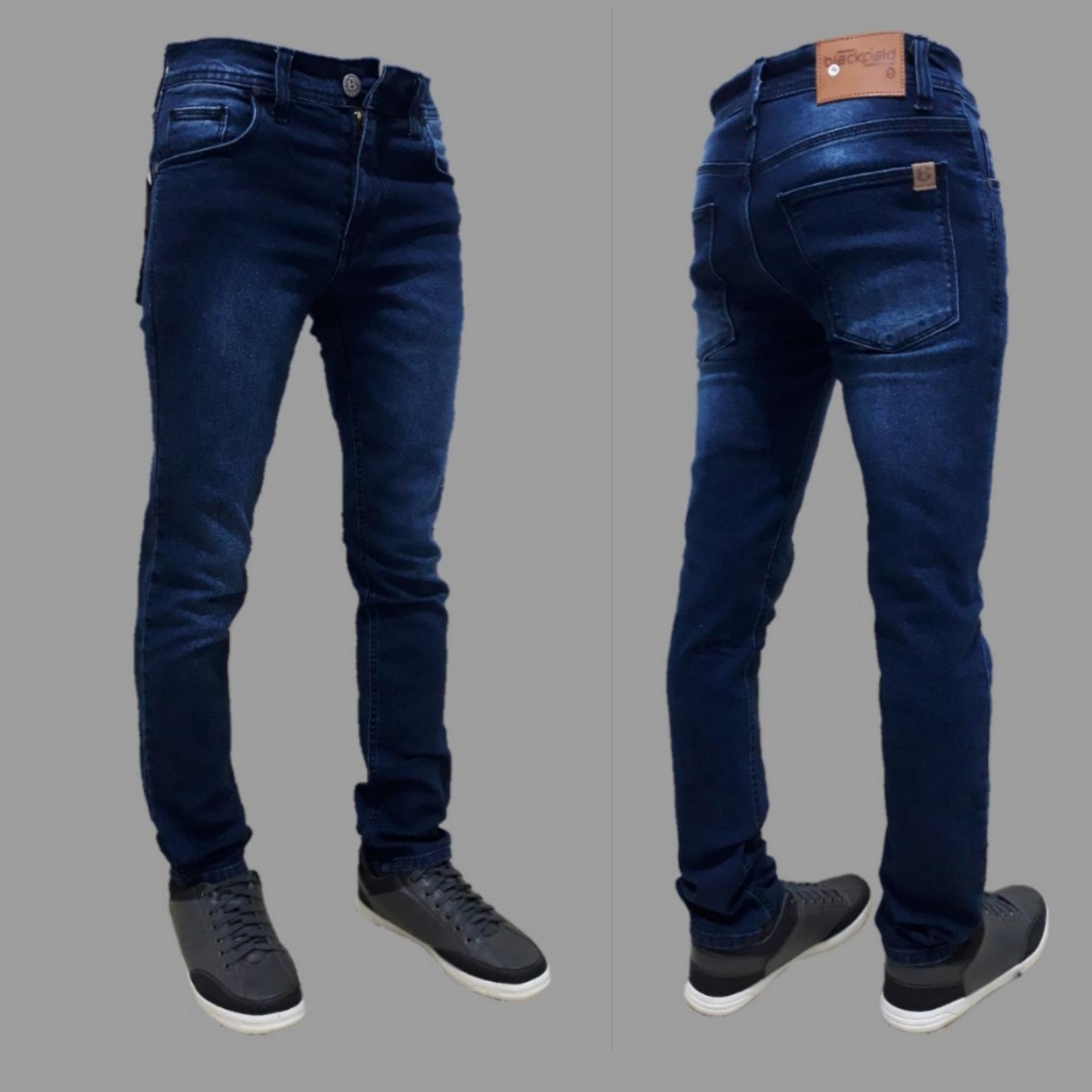 Celana jeans pria / jeans skinny / jeans pensil / jeans slim fit pria