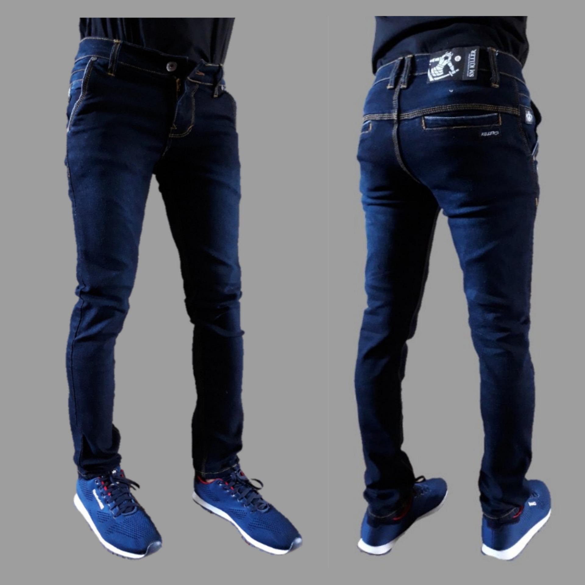 Celana jeans pria / jeans skinny / slimfit / pensil (sm killer)