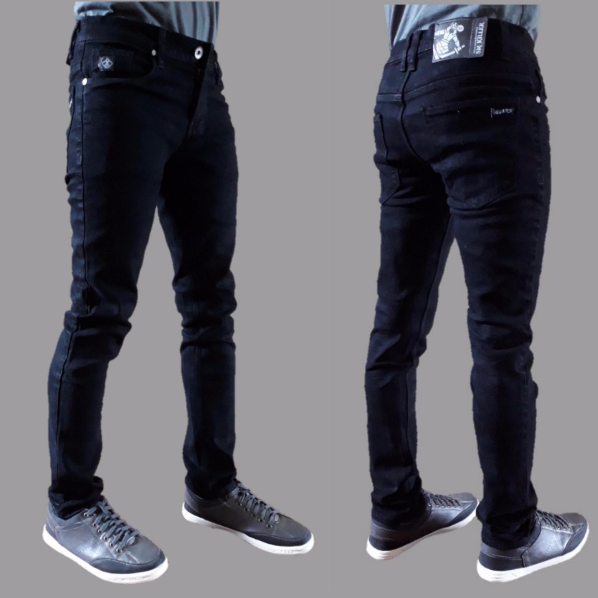 Celana jeans pria / jeans skinny / slimfit / pensil (sm killer)