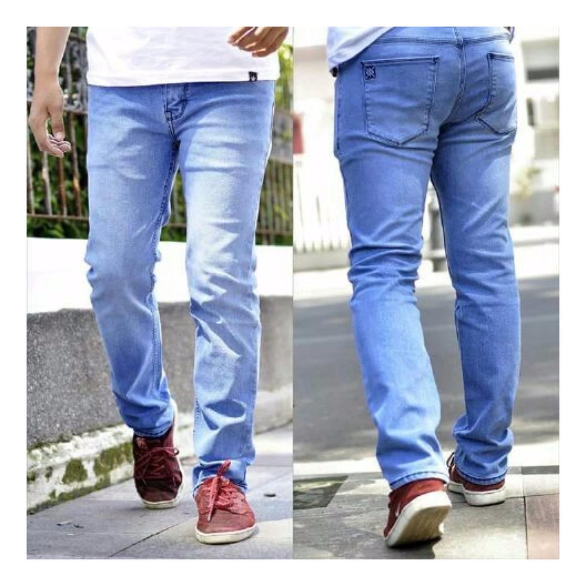Celana jeans pria / jeans skinny fit (bio blietz)