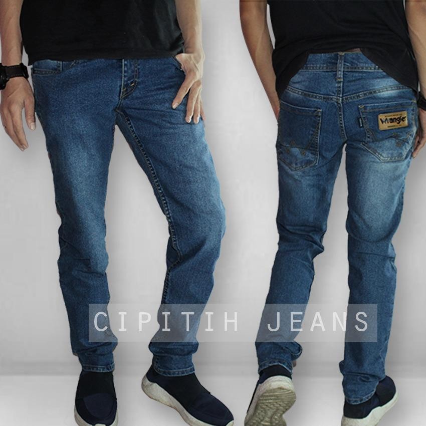 Celana Jeans Pria - Skinny Fit Stretch Best Seller