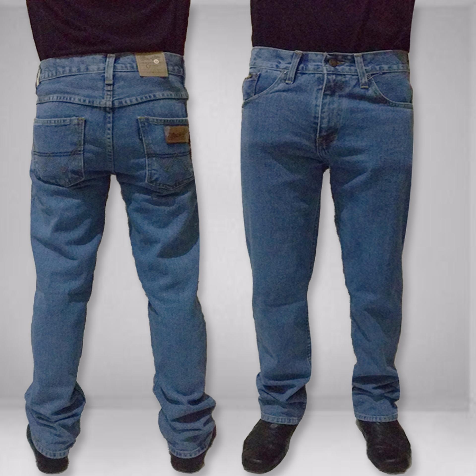 Celana Jeans Wrangler - Fit Standar - Big Size S To XXXL