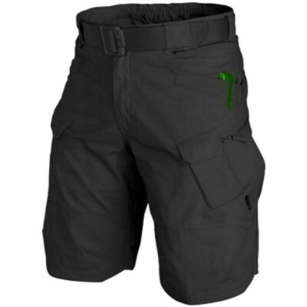 Celana Pendek Pria Tactical Blackhawk Hitam Pendek / PDL Cargo Outdoor Short Pants Pria Cowok / Celana Polisi Abri Casual Murah - Celana Santai