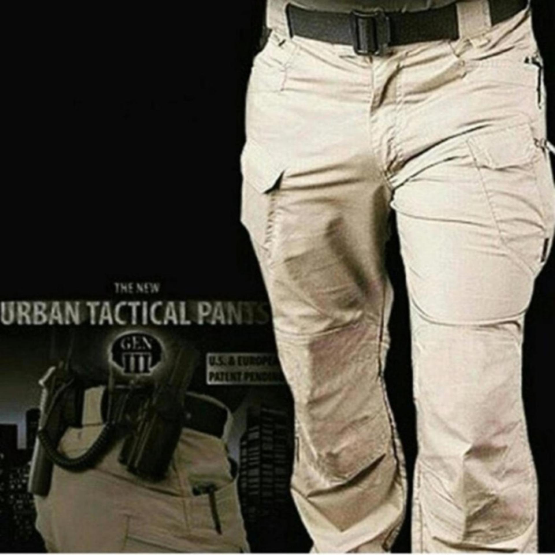 Celana Pria Tactical Blackhawk Panjang millitary - cream