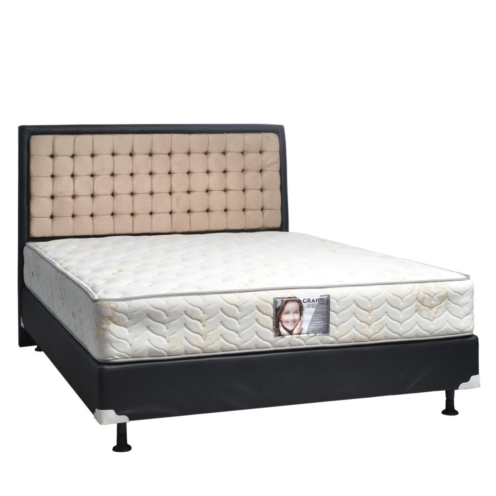 Central Springbed Grand Deluxe Star White HB Victoria Size 180 x 200 - Full Set - Special Jabodetabek