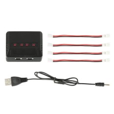 Charger Baterai Konversi Kabel Pengisi Daya Set untuk Syma X5C Syma X5SW Drone-Intl
