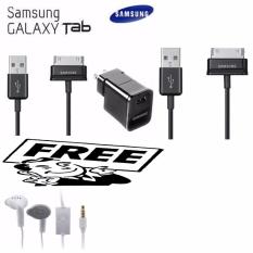 Charger Samsung Galaxy Tab 1, Tab 2 (Original 100%) free handsfree