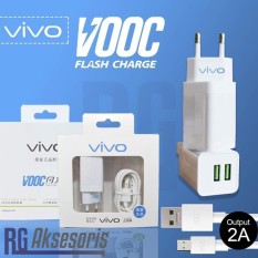 Charger VIVO VOOC FAST CHARGING 2Ampere 2Port