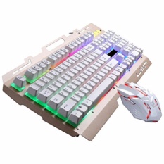 Chasing Leopard G700 Game Keyboard Gamer Mouse dengan Ringan Anti-Air Keyboard-Internasional