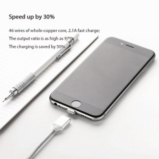 CHINA OEM 2nd Generasi Magnetic USB Charger Kabel Adaptor untuk IPhone 5, 5c, 5 S, SE, 6, 6 Plus, 6 S, 6 S Plus, 7, 7 Plus (Silver) -Intl