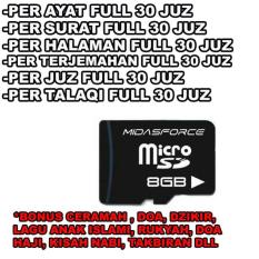 chip memori speaker al quran Micro SD memory Al Quran 30 Juz + Terjemahan alquran Bahasa Indonesia